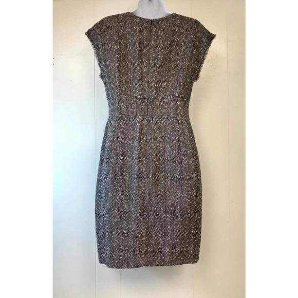 ESCADA Fringed Edges Tweed Dress Suit 34  36 - Picture 5 of 12